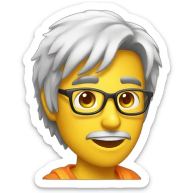 temperatura alta calor persona suda sticker