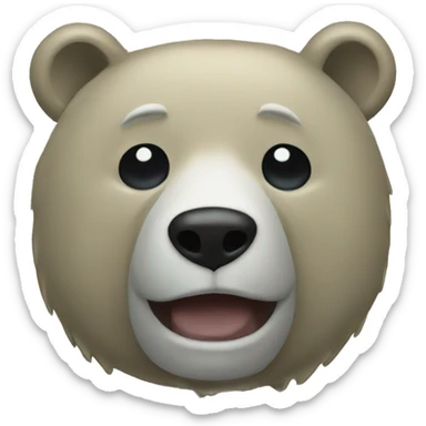 polabear money sticker