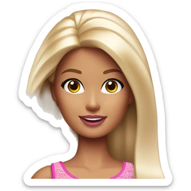 Barbie  sticker