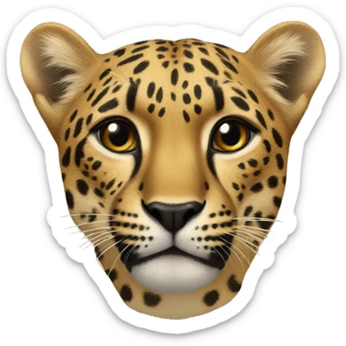 Leapard  sticker