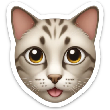 Cat Wong big cite eye sticker