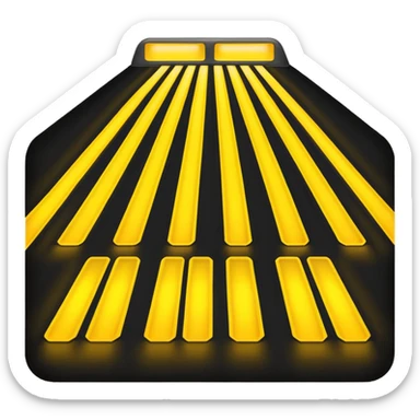 airport lighting system sticker