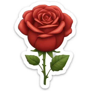 Großer Rosen Strauß aus roten rosen sticker