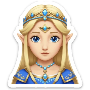 Zeldaclhas royal sticker
