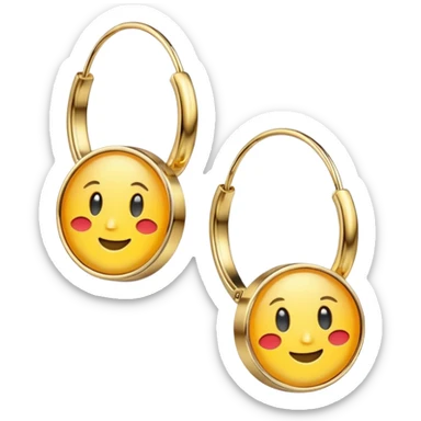 Earring Hoops sticker