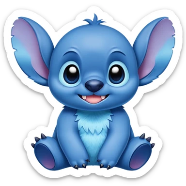 Stitch sticker
