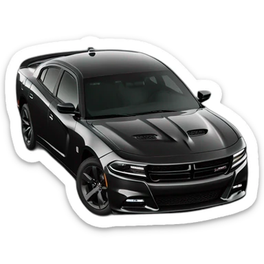 Balck dodge charger gt 2022 sticker