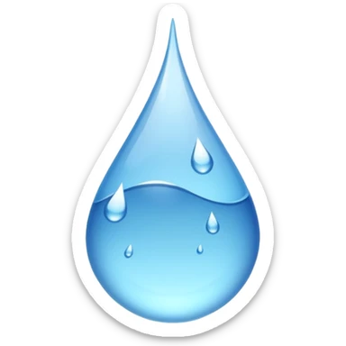 water that in not related to weather or climate sticker