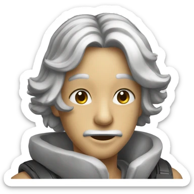 Inoxtag qui monte l'eveste sticker