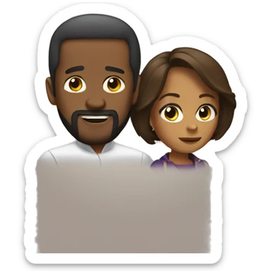x and Kamala sticker