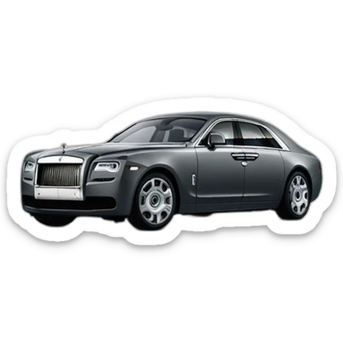 2024 rolls royce ghost gray sticker