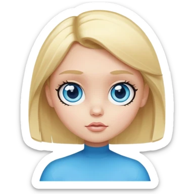 Bubbles Powerpuff Girls sticker