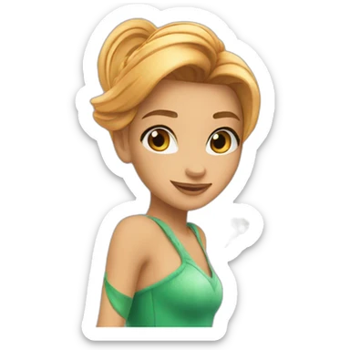 Winx club flora sticker