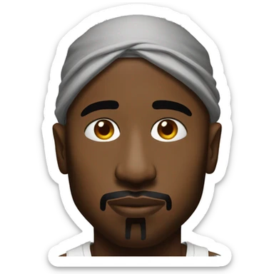 2pac sticker