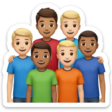 boys series  sticker