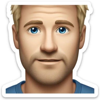 handsome-44-year-old-man-with-short-dirty-blonde-hair-and-kind-ocean-blue-eyes-and-stubble- sticker