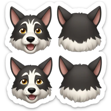 Toto wolf sticker