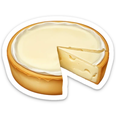 brie cheese sticker