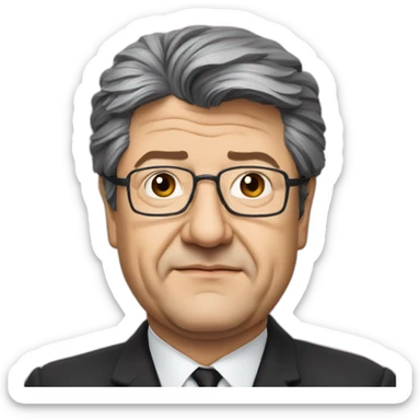 Jean Luc mélanchon sticker