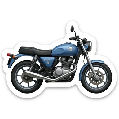 Bullet bike sticker