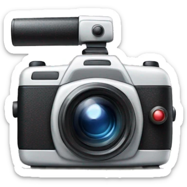 video camera car sticker