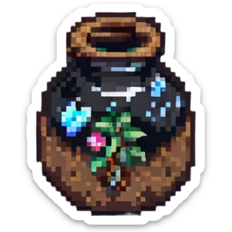 Survival item in zombie apocalypse, Dead Ahead Zombie Warfare style, pixelated sticker