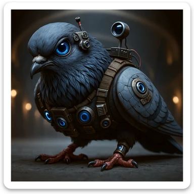 Edit the character in the reference image to have an angry expression, keeping the original style, outfit, and colors exactly as in the reference image. sticker