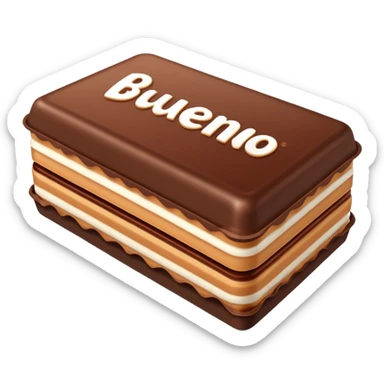 Kinder bueno sticker