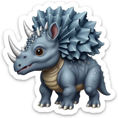 Triceratops sticker