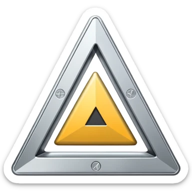  triangle measurement scale sticker