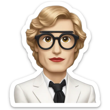 Yves Saint Laurent sticker