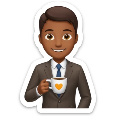 negocios cafe arua  sticker