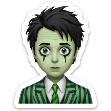 beetle juice sticker