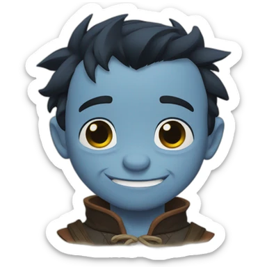 Stitch disney witcher sticker