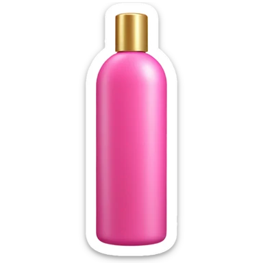 a pink bottle of shampoo with a gold top. OGX across on the bottle sticker