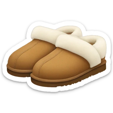 UGG slippers  sticker
