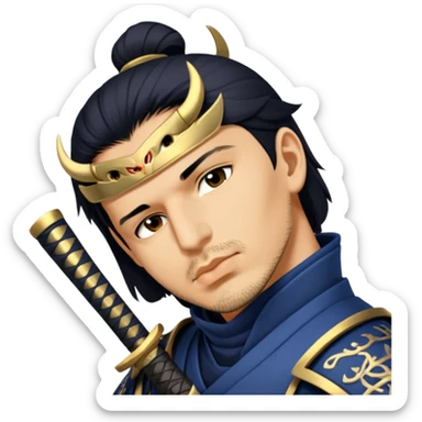 Samurai Strategist sticker