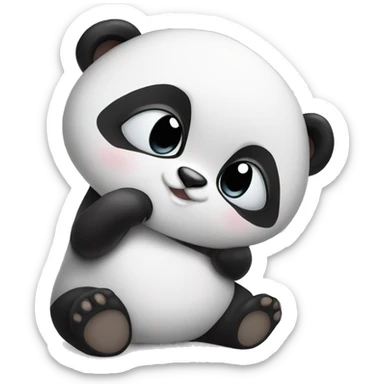 Cute Panda  sticker