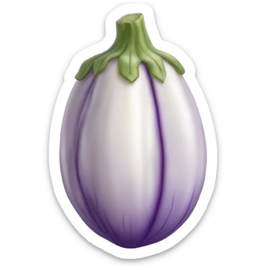 Eggplant with veins sticker