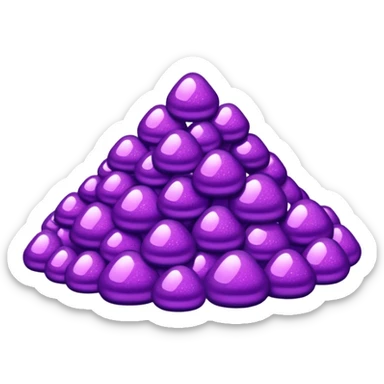 Substance illegal violette sticker