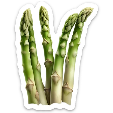 Asparagus nasty sticker