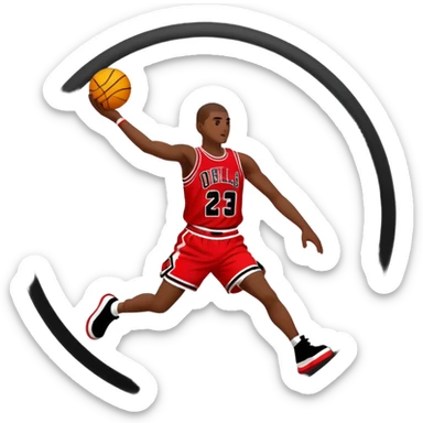 Jordan logo sticker