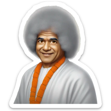 Sathya sai baba sticker