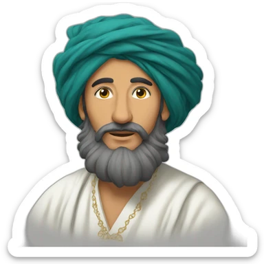 A moroccan sufi sticker