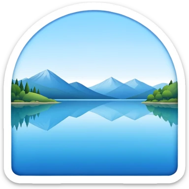 Lake sticker