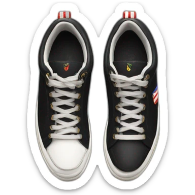 Black Prada America cups sneakers from 1997 sticker