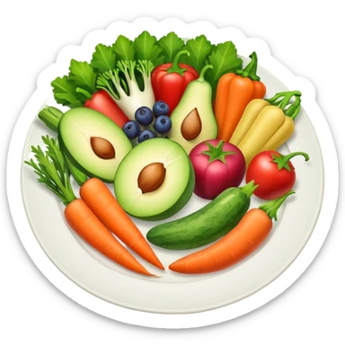 healthy food sticker