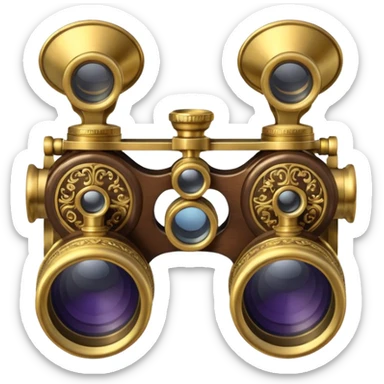 Opera glasses/binoculars sticker