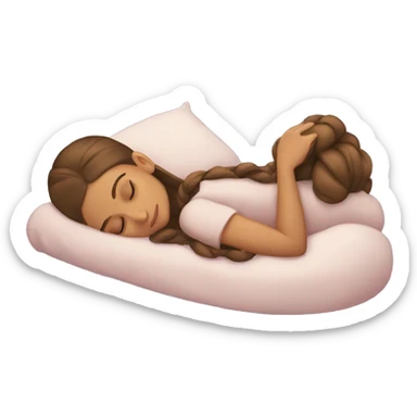 Ariana Grande sleeping sticker