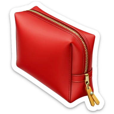 red pencilcase sticker